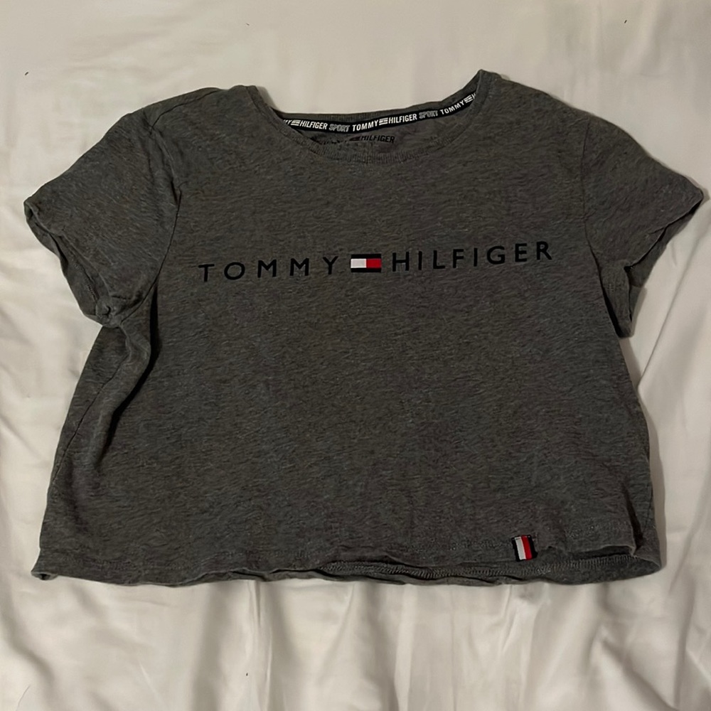 TOMMY HILFIGER CROPPED T-SHIRT